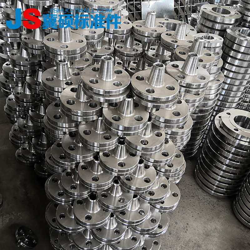 新0不锈钢对焊国标WN带颈径焊接锻打平焊法兰PN1N1PNPN