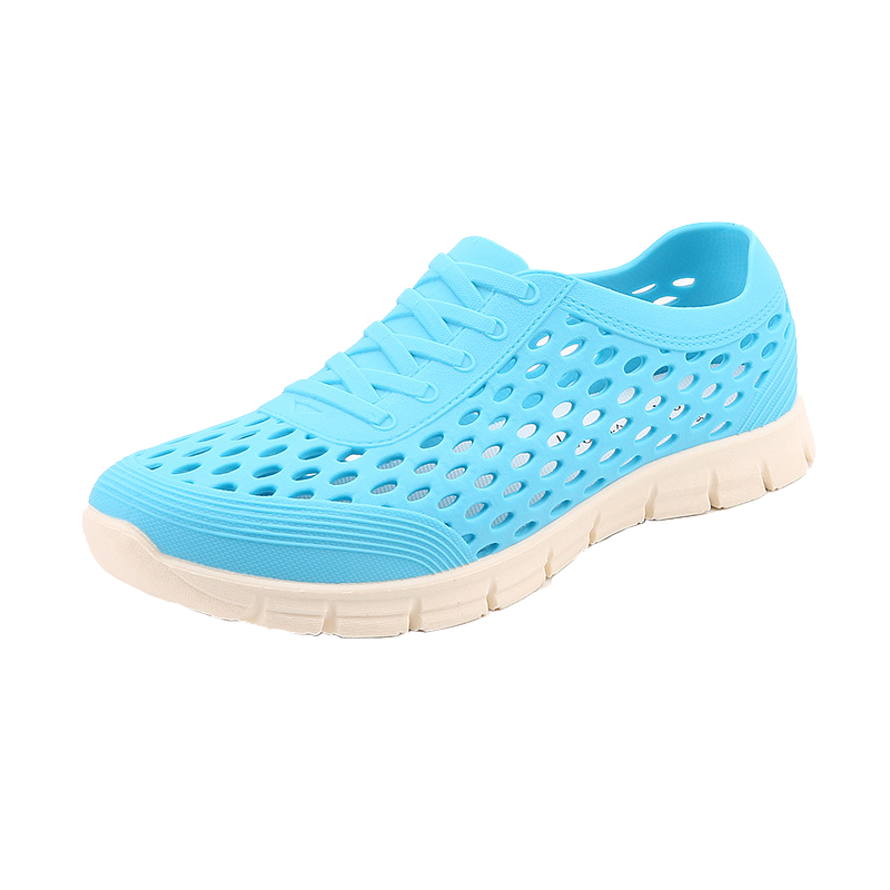 不磨脚硅胶雨鞋旅游男鞋果冻包跟洞洞F凉鞋包头防滑沙滩运动休闲