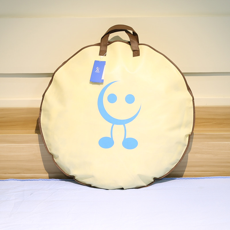 方顶蚊帐b蒙古包式免安装三开门拉链折叠.m.米双人床超大空间