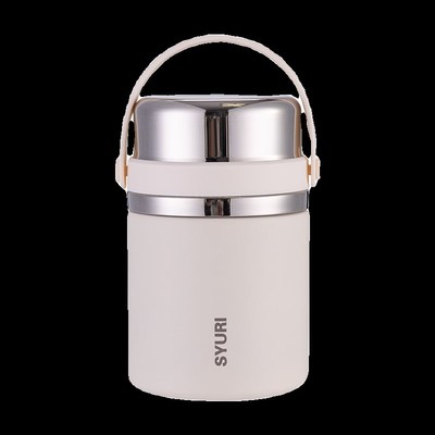 保温杯女士高颜值办公室焖烧装粥汤早餐宽大口径3T04不锈钢喝水壶