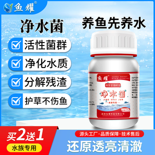 鱼耀净水菌鱼缸专用净水净化水质分解残饵粪便有机质多水产养