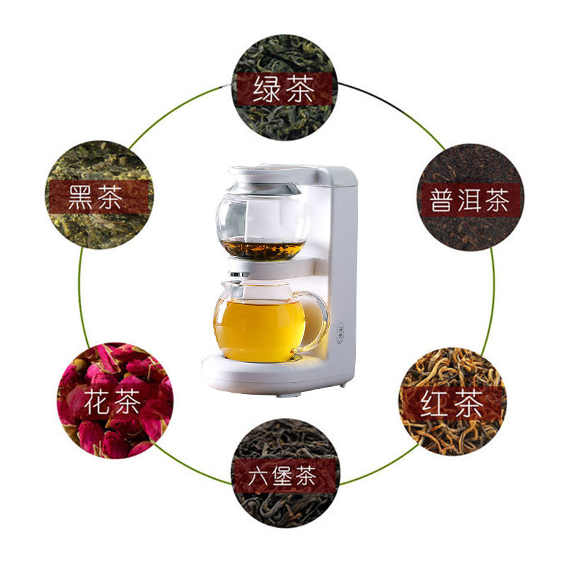 鸣盏全自动煮茶器家用多功能玻璃小型迷你泡茶机煮茶壶智能茶饮机