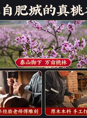 天官赐福桃木挂牌门悬挂化解大门对门牌匾开过的光五帝钱挂饰摆件