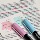 Корейский хайлайтер Muna student для мягкой защиты глаз Macaron marker светлый цвет маркера ключевые примечания mini 2