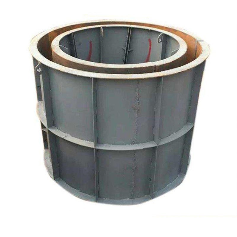 检查井模具混凝土水泥预制圆柱钢模板污水处理井雨水电力定制工程