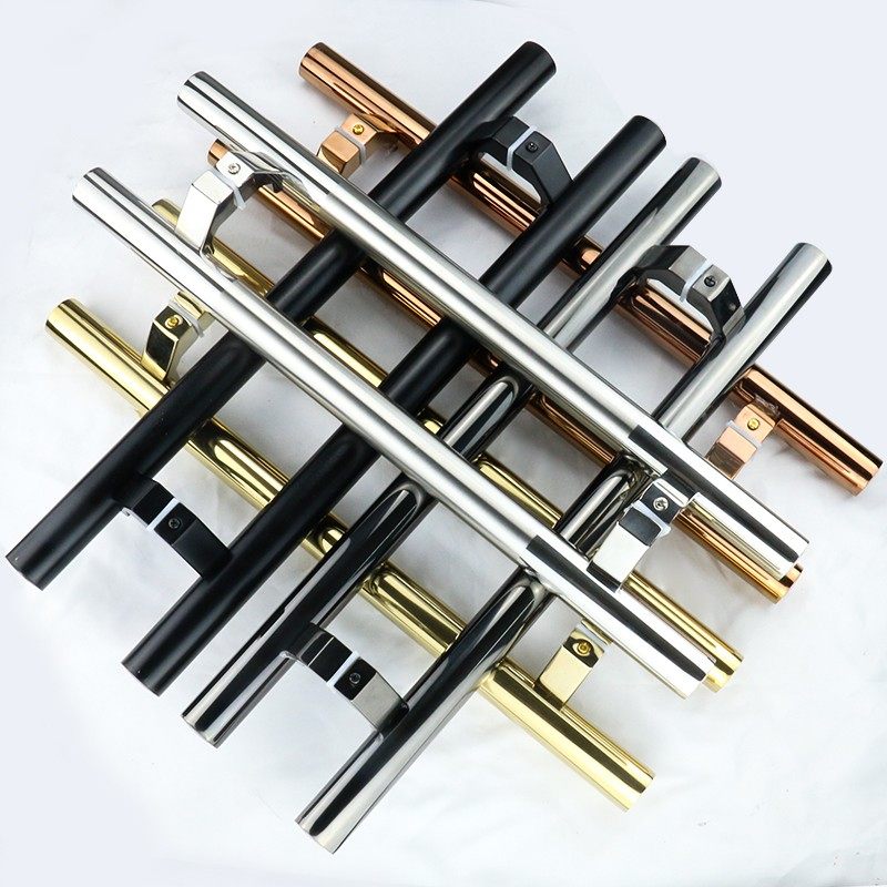 玻璃门拉手大门拉手推拉门拉手把手有框门拐斜脚拉手黑钛金,基础建材,大拉手,淘宝优惠券,粉丝福利购,淘宝优惠卷