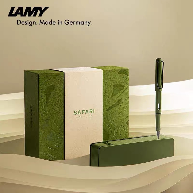 德国LAMY/凌美钢笔狩猎者墨水礼盒草原绿教师节学生日送礼正品