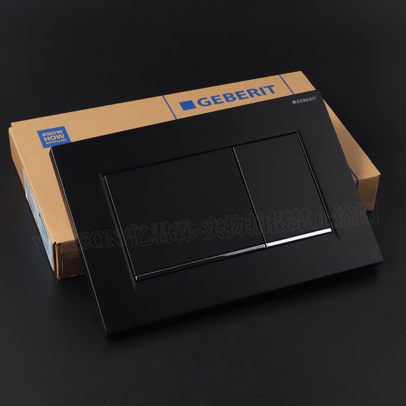 GEBERIT吉博力隐藏水箱专用igm按冲水方形按键关