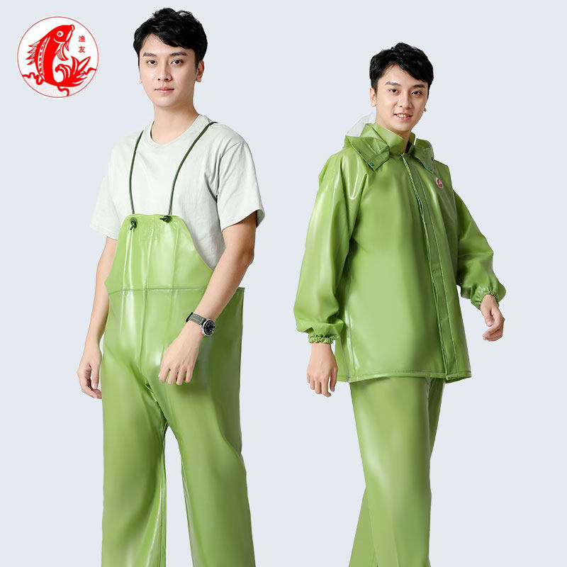 雨衣养殖裤防水背带裤渔民船员裤牛筋分体装雨衣雨裤吊带,居家日用,雨披/雨衣,淘宝优惠券,粉丝福利购,淘宝优惠卷