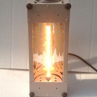 短波红外线烤漆灯箱辅助U固化机的工具红外流平灯石英卤素加热灯