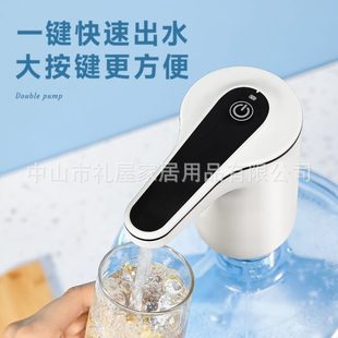 水抽水器家用吸水器智能双泵饮水机压水器电动小型上水器 桶装