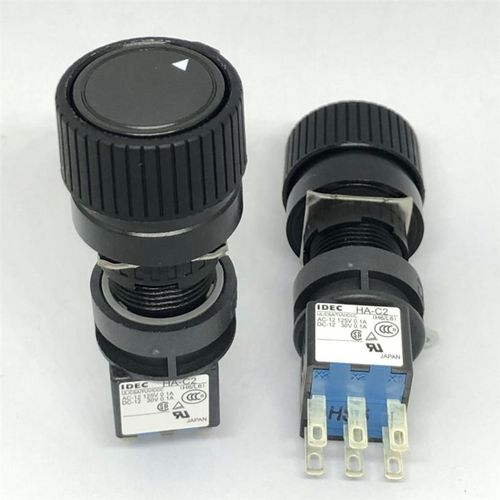 IDEC和泉HA-C2马扎克mazak松换刀旋转按钮开关HA1R-2C2VB黑色2B