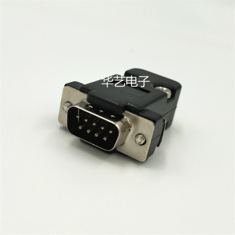 台达B2系列伺服驱动器cn2接头db9接头黑色外壳带公头ASDCNDS029R