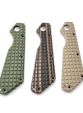 挺进者 Strider SMF刀柄贴片G10材料 ST折刀贴片手柄定做