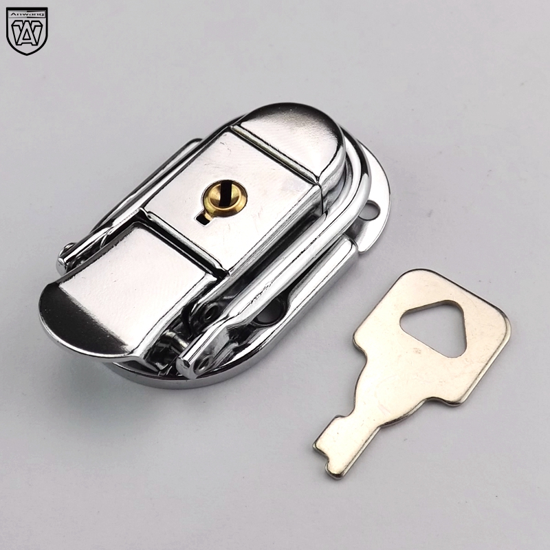 安望3004带锁工具箱锁扣箱子搭扣木箱五金箱扣固定卡扣箱包配件