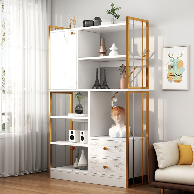 书架置物架落地多层收纳架简易客厅金属展示柜铁艺靠墙储物柜书柜,农用物资,苗木固定器/支撑器,淘宝优惠券,粉丝福利购,淘宝优惠卷