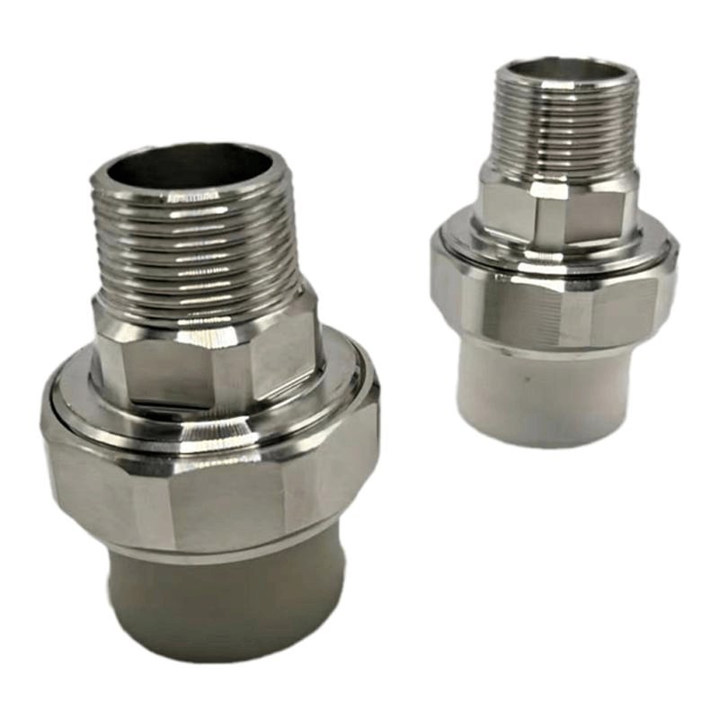 ppr不锈钢内外丝牙活接水管暖气水泵水表过滤器活接头6分水管配件