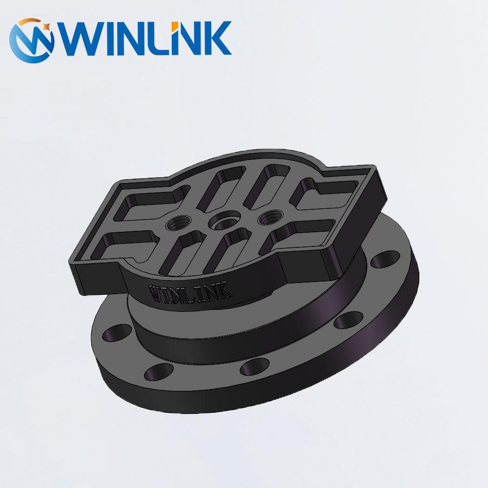 威联科WINLINK360度尼龙旋转盘机器人管线包轴转动支架底座