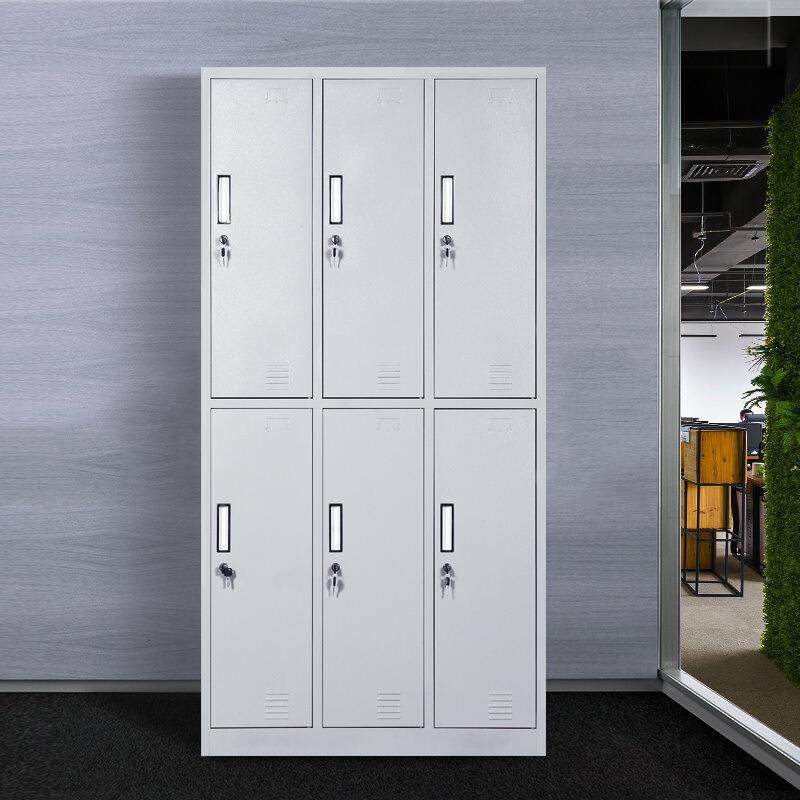 钢制6门更衣柜六门铁皮柜员工宿舍更衣柜浴室健身房储物多门衣柜,商业/办公家具,办公储物柜,淘宝优惠券,粉丝福利购,淘宝优惠卷