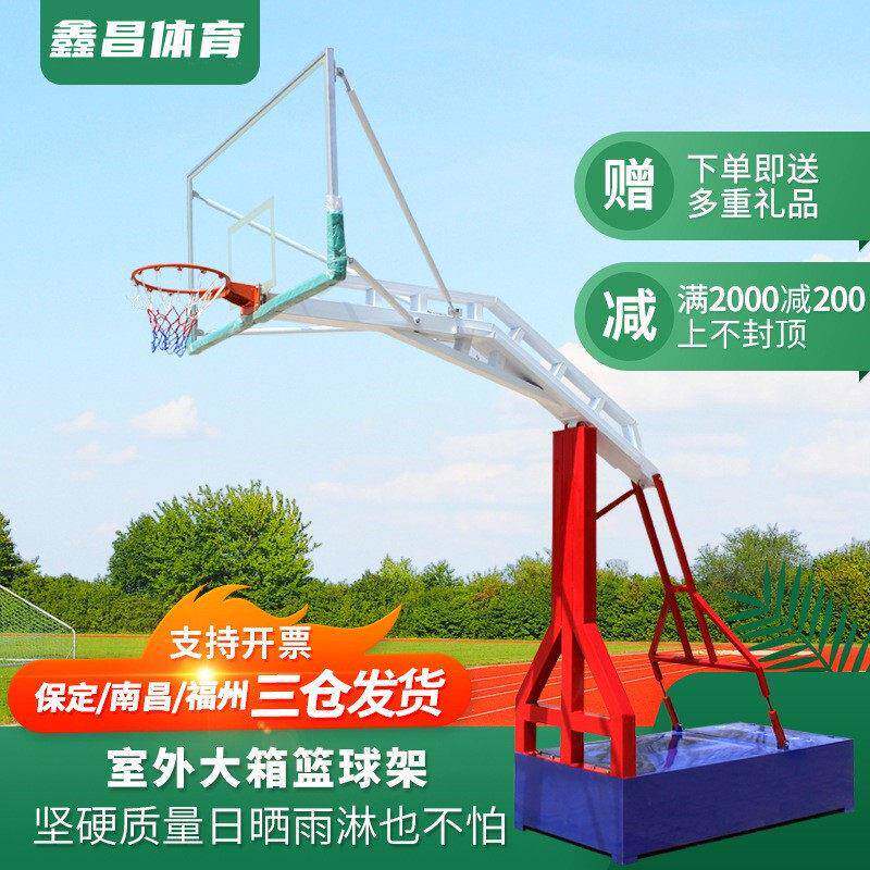 篮球架户外标准可移动篮球架室外学校训练可扣篮成人投篮体育用品