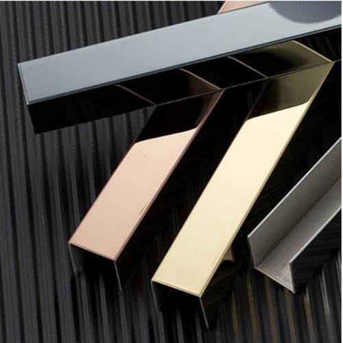 304不锈钢T型条实心装饰条青古铜拉丝压线条衣柜门瓷砖金属收边条