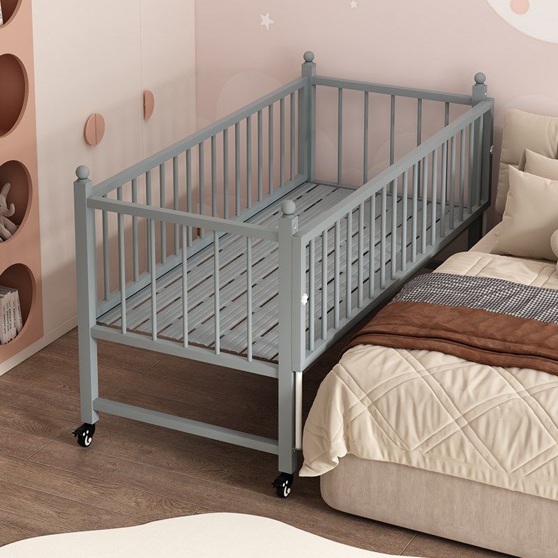 可移动四面护栏床边铁艺婴幼儿加高防摔拼接床大人可睡儿童围栏床,住宅家具,儿童拼接床,淘宝优惠券,粉丝福利购,淘宝优惠卷