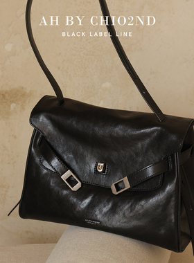 南风AH 高端系列托特包 植鞣真皮包包女高级感轻奢小众单肩斜挎包