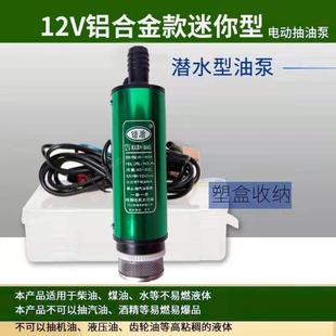 12V220伏油泵大功率抽油泵柴油油泵水泵潜水泵 电动抽油泵油抽子