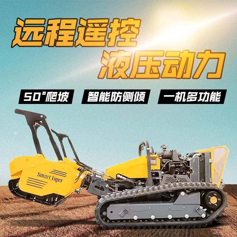 自走式割草机履带式河道斜坡遥控式液压开荒机河堤大坝护坡除草机,畜牧/养殖物资,特种养殖设备,淘宝优惠券,粉丝福利购,淘宝优惠卷