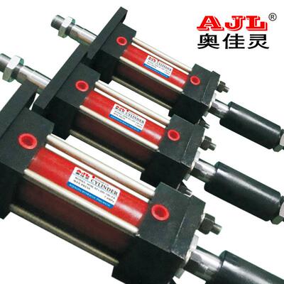 HOB40×200重型液压缸40缸径200行程25mm镀铬杆前法兰安装