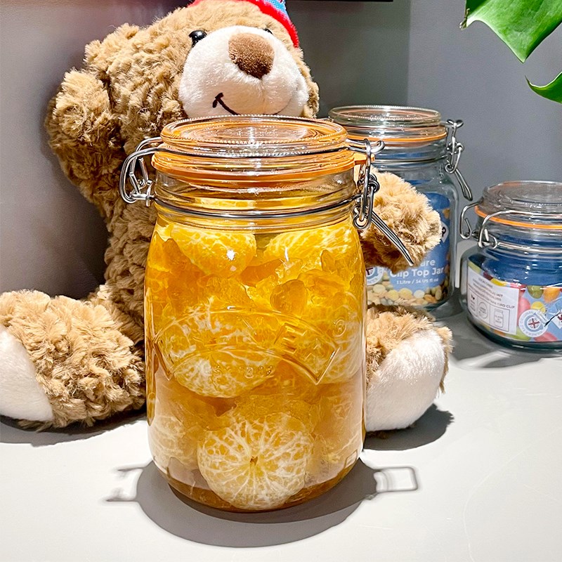 【夏日好物】玻璃泡酒瓶高硼硅z密封瓶装甜酒酿的罐子青梅酒瓶空