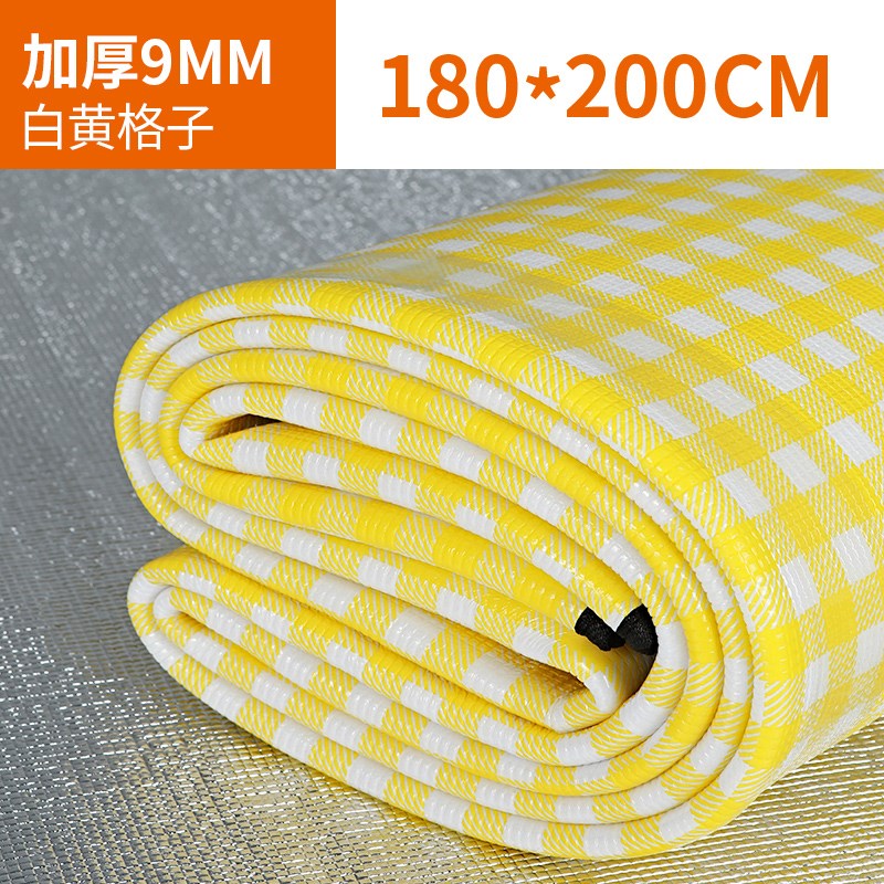 加厚防潮垫家用睡垫帐篷地垫便携沙滩垫子户外露营U野餐垫防水郊