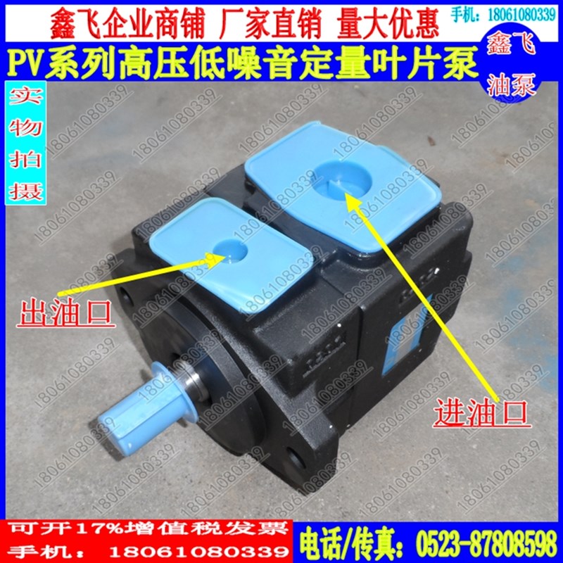 PV2R1-6 8 10 12 14 17 19 23 25 28 31-F-R液压定量叶片泵 油泵