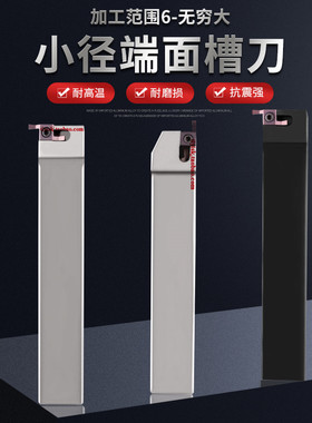 小直径端面槽刀杆浅槽刀杆端面切槽刀SGEL1616/2020-/B-SGER2525