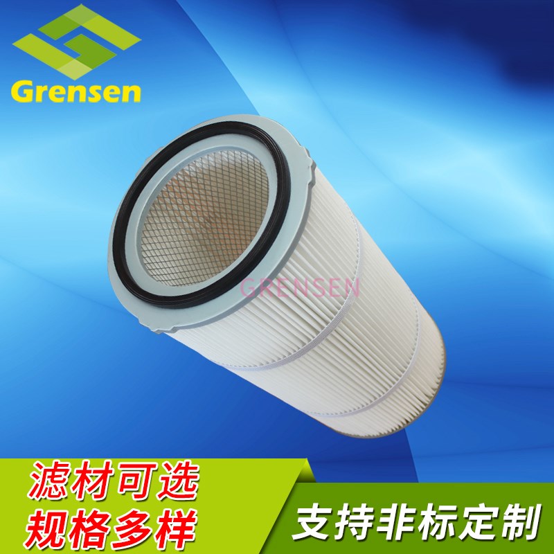 三耳大旋风覆膜除尘滤芯静电喷涂粉柜.集尘器滤筒