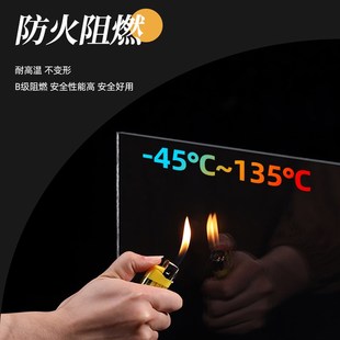 全系列PC封箱板材 亮黑 VORON 高透 2.4系列 适配0.1 三叉戟