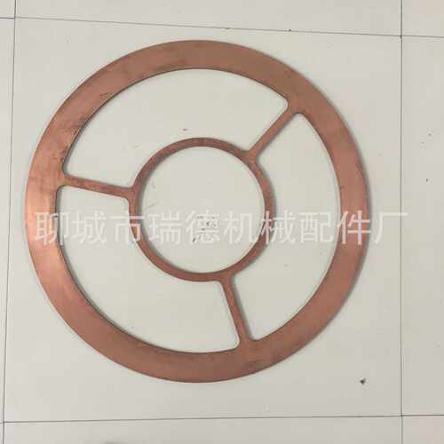 本公司生产销售紫铜垫圈耐高温耐腐蚀用于汽车电器等65*89.8*5.2