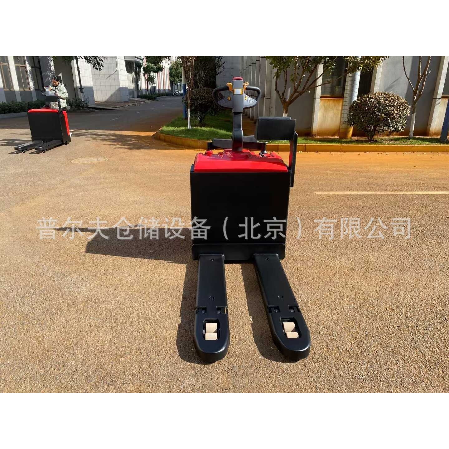 电子秤搬运车地牛称重手推车不锈钢锂电池全电动电子秤托盘车