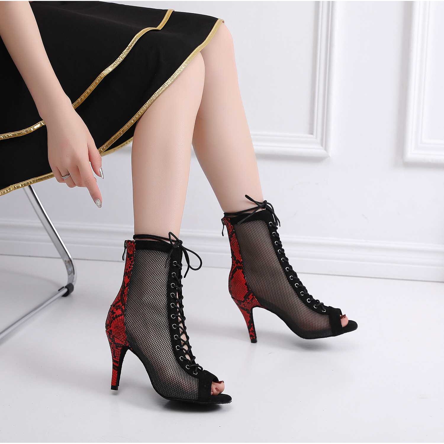 千娇舞  拉丁舞鞋 跳舞鞋 舞蹈鞋 女式舞鞋 广场舞鞋