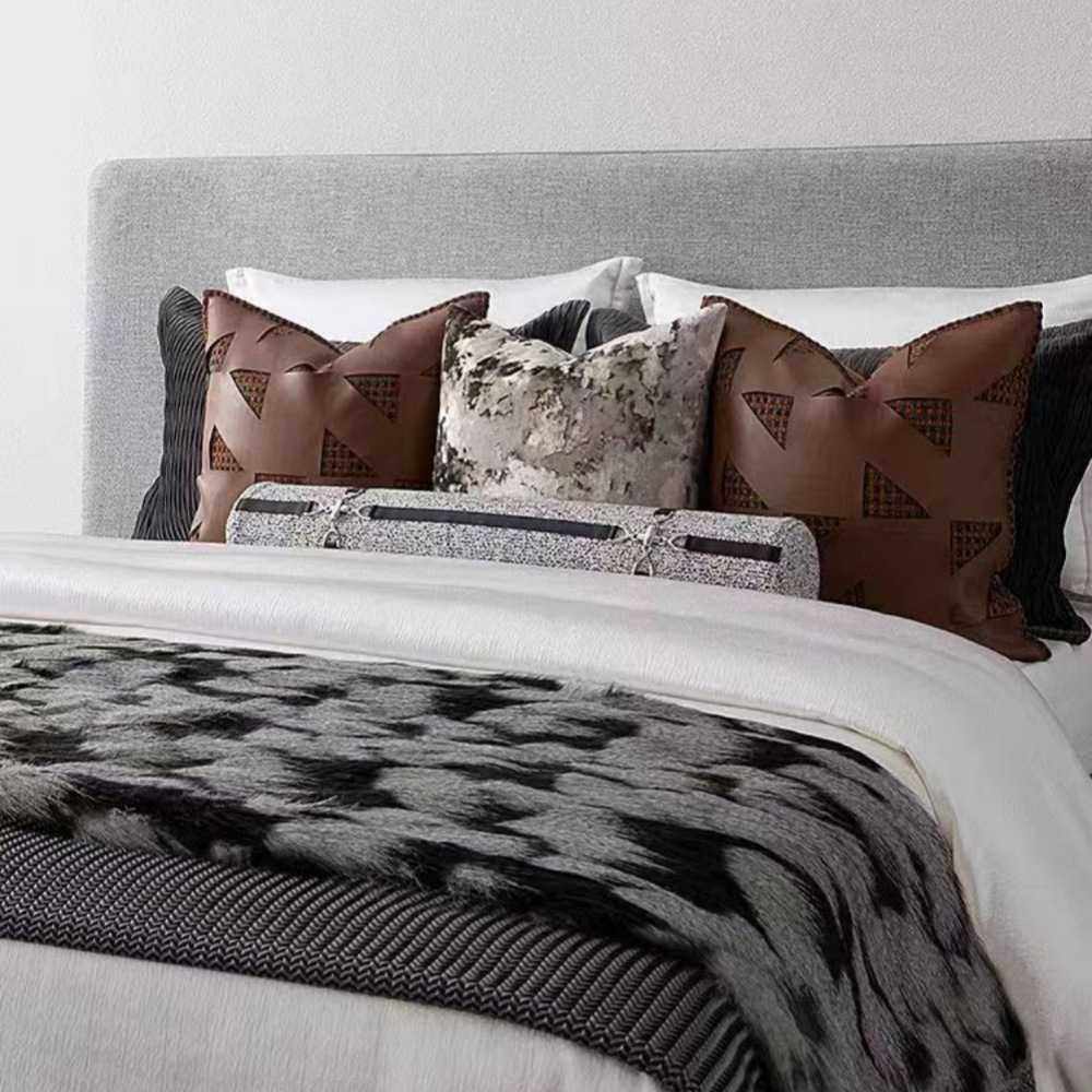 轻奢现代样板间床品售楼部样板房床上用品软装摆场极简多件套,3C数码配件,摄像机配件,淘宝优惠券,粉丝福利购,淘宝优惠卷