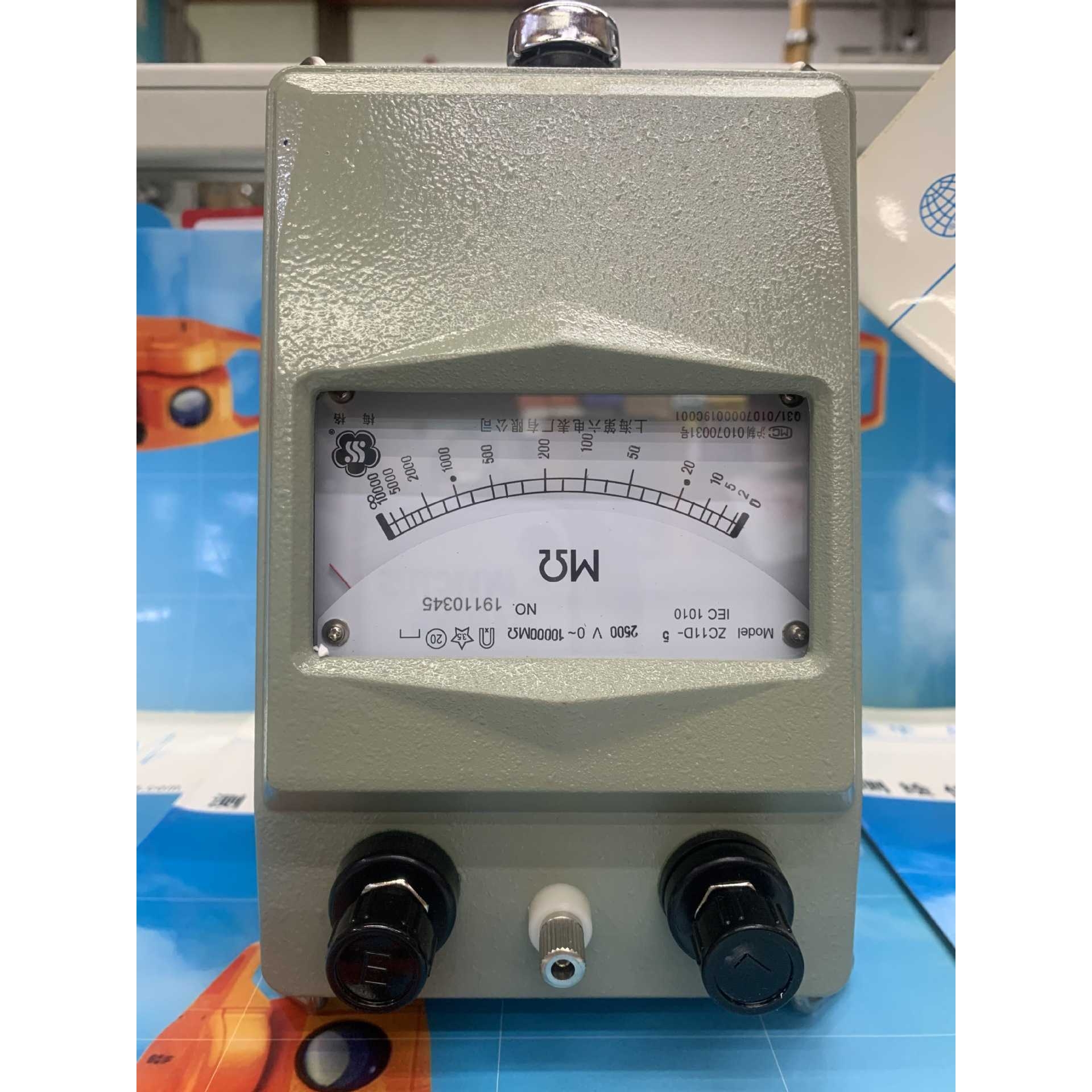 上海六厂电表/梅格牌ZC11D-3 4 5 10绝缘电阻测试仪/兆欧表