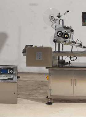 多功能分页贴标机RZ-F-340全自动纸卡 PE袋 食品袋 自动贴标机