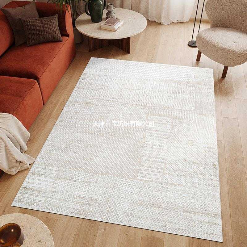 进口机织简约客厅奶油胶茶几卧室书房风现高端进口土耳其客厅地毯