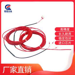 PT100/PT1000温度传感器 探头式热电阻 高精度薄膜铂电阻芯片