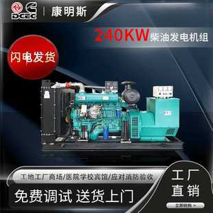 G1B 无刷柴油发电机组NTA855 水库用发电站 250KW 东风康明斯240