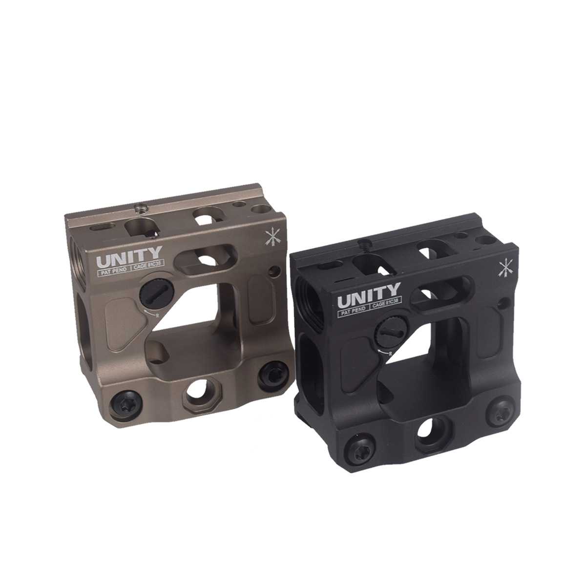 跨境United fast T1 T2 HD41 UN增高支架UNITY刻字版底座