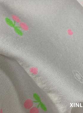 16支天丝无弹斜纹棉面料 200g莱赛尔凉感牛仔全棉布料 白色天丝布