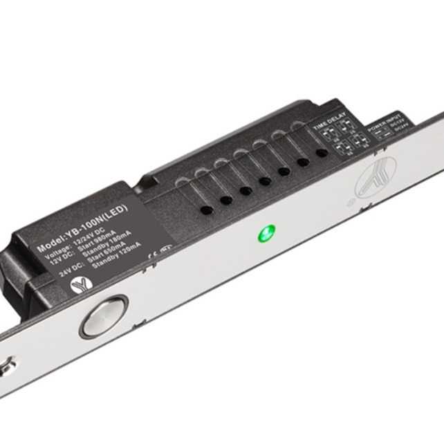 意林电子YLI YB-100N(LED)-5P多功能低温磁感式电插锁YB100N电锁