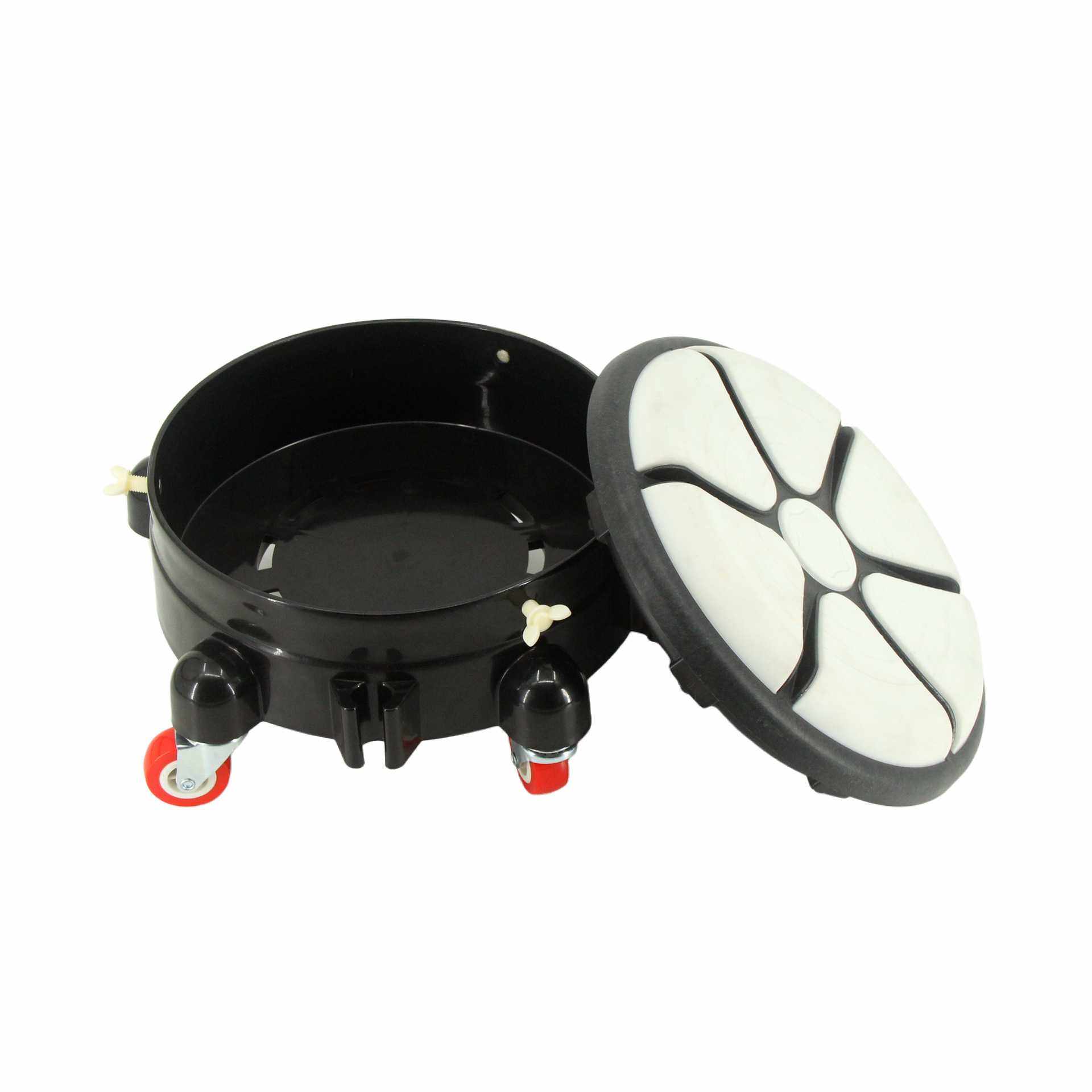 美式洗车桶坐垫盖滑轮托坐垫水桶盖子升级版多用途洗车桶托架,家庭/个人清洁工具,地垫,淘宝优惠券,粉丝福利购,淘宝优惠卷