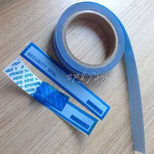 1pcs Free shipping custom tamper evident tapes adhesive